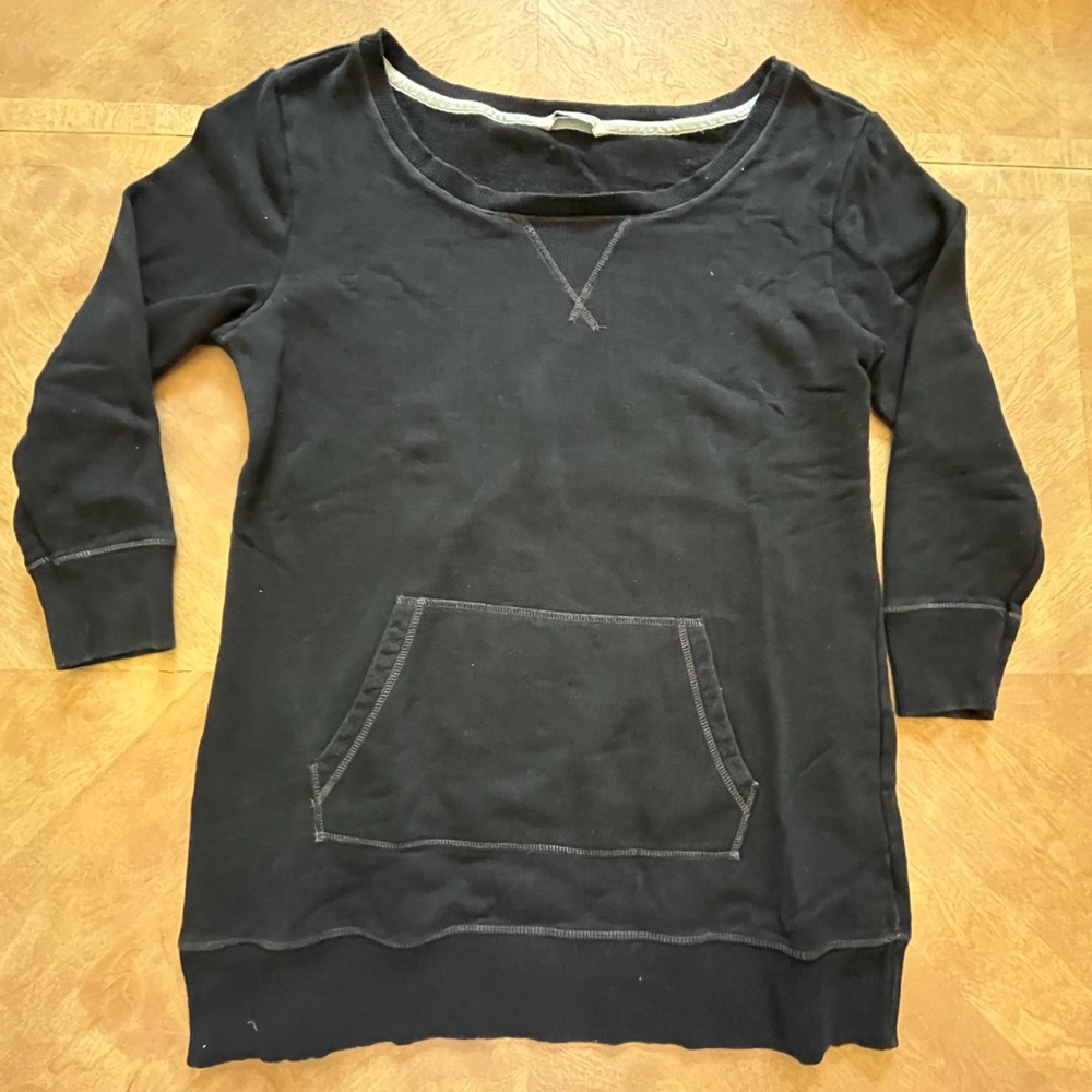 Old Navy Black Soft Knit Tunic       | Size XL